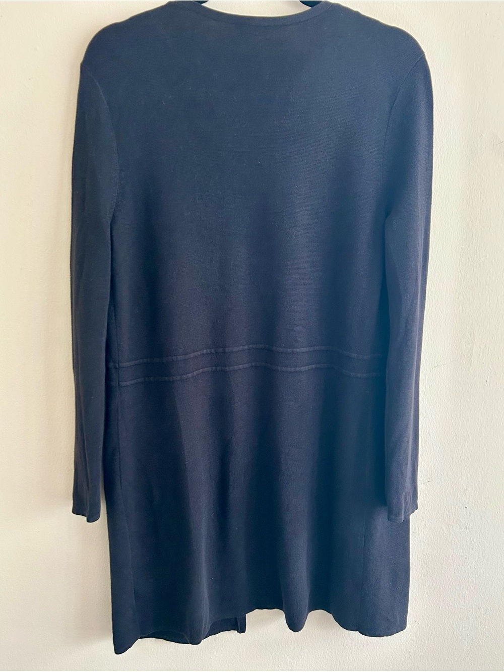 Talbots Black Ribbed Knit Top - Picture 2 of 4